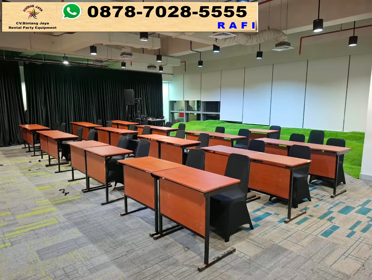 Sewa Kursi,Meja Event Plus Cover Even Gedung Asean Jakarta