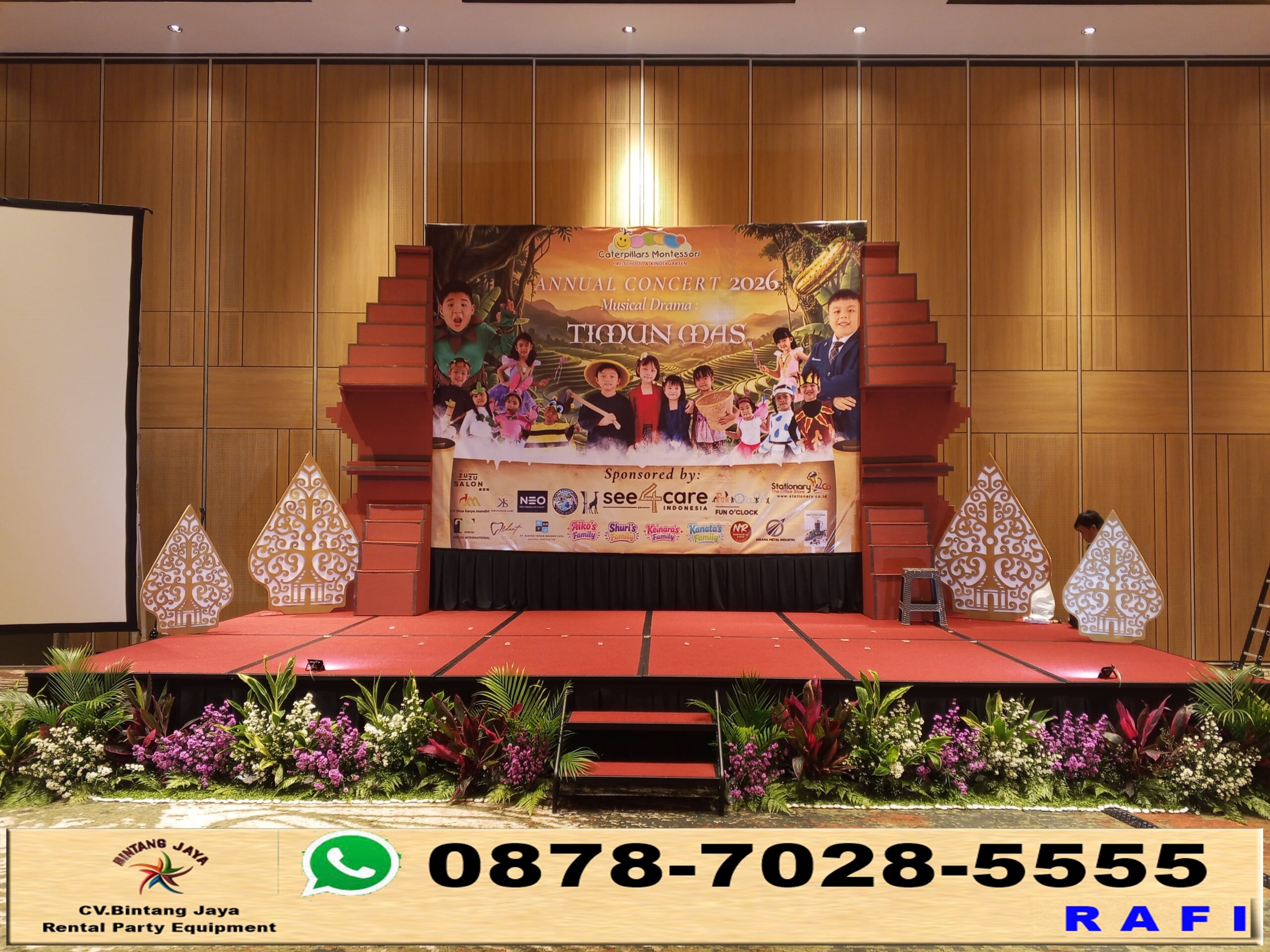 Sewa Mini Garden Dan Panggung Event Di Artotel Grandwisata