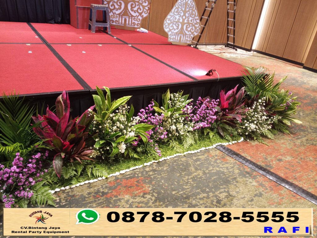 Sewa Mini Garden Dan Panggung Event Di Artotel Grandwisata