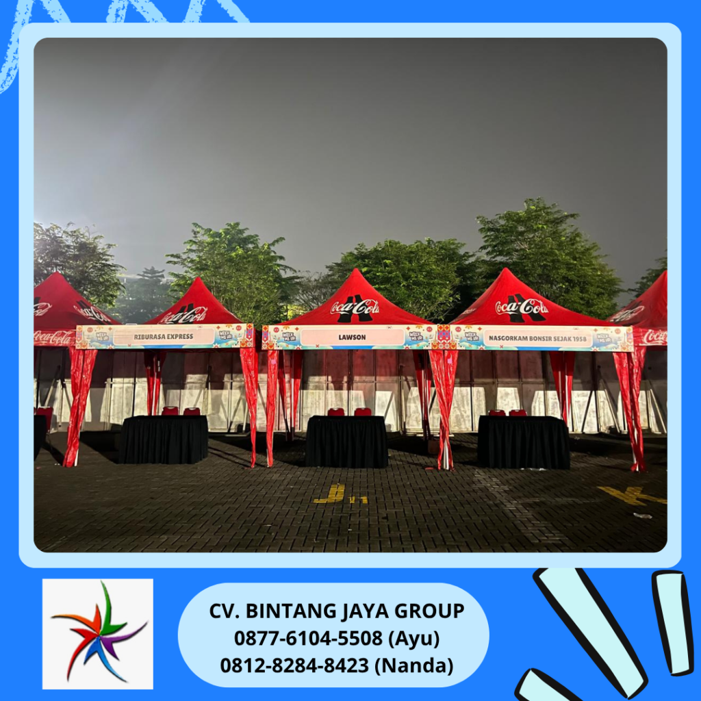 Sewa TENDA PLAFON,TENDA BAZAR,MEJA KOTAK,KURSI FUTURA BSD