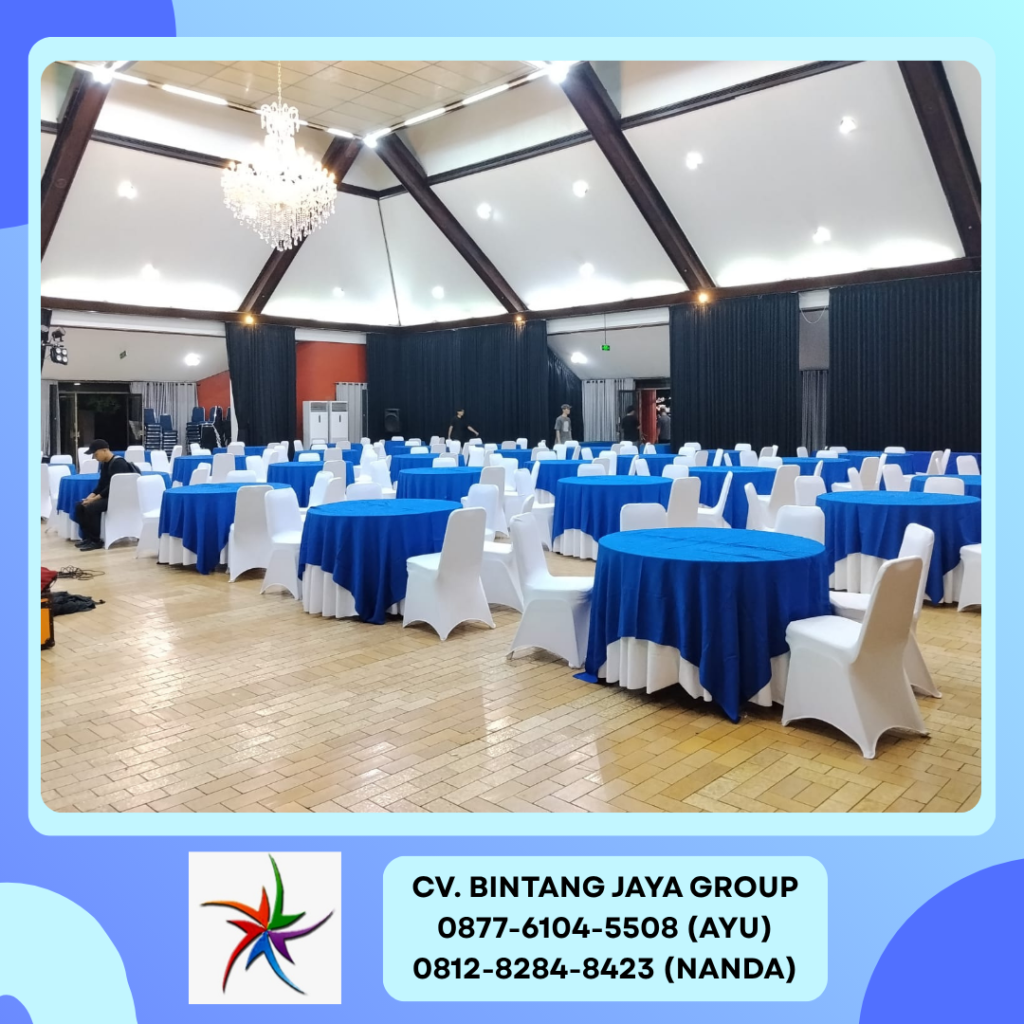 Sewa Taplak Tebar Dan Topping Biru Jakarta
