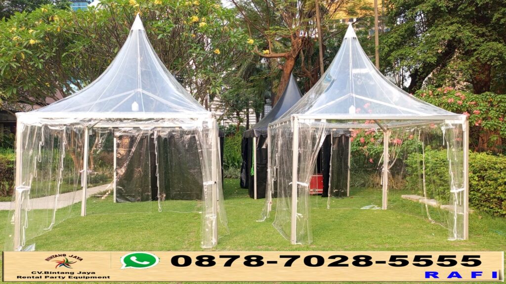 Sewa Tenda Kerucut Transparan Di Jakarta