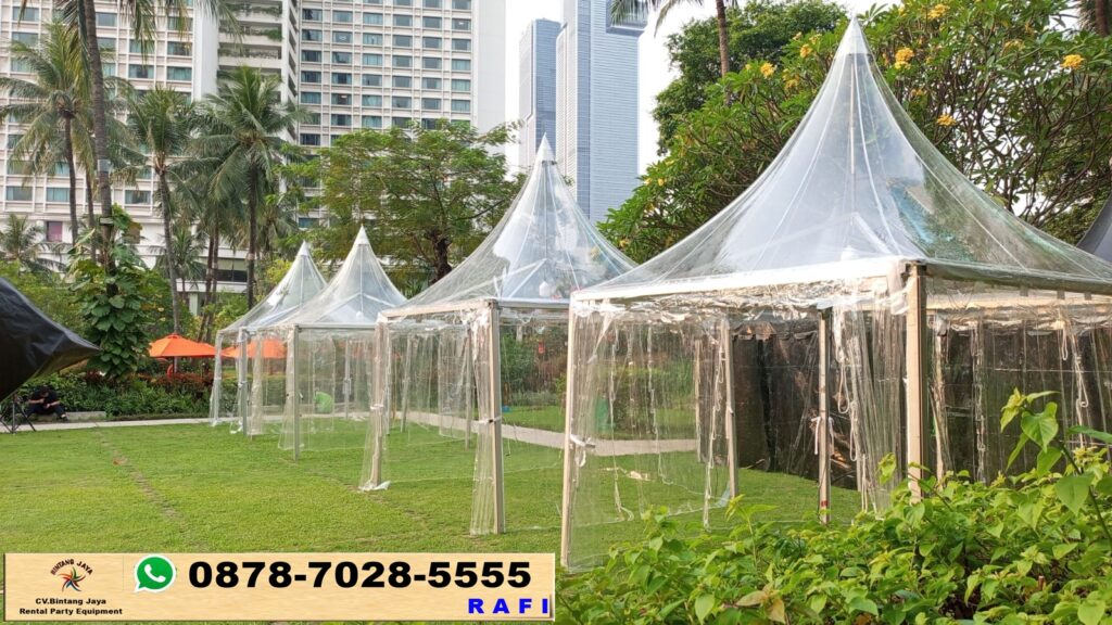 Sewa Tenda Kerucut Transparan Di Jakarta