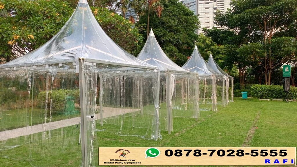 Sewa Tenda Kerucut Transparan Di Jakarta
