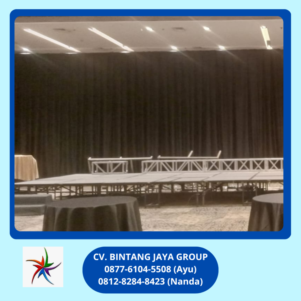 Sewa Barstool,Karpet,Black Curtain Jakarta
