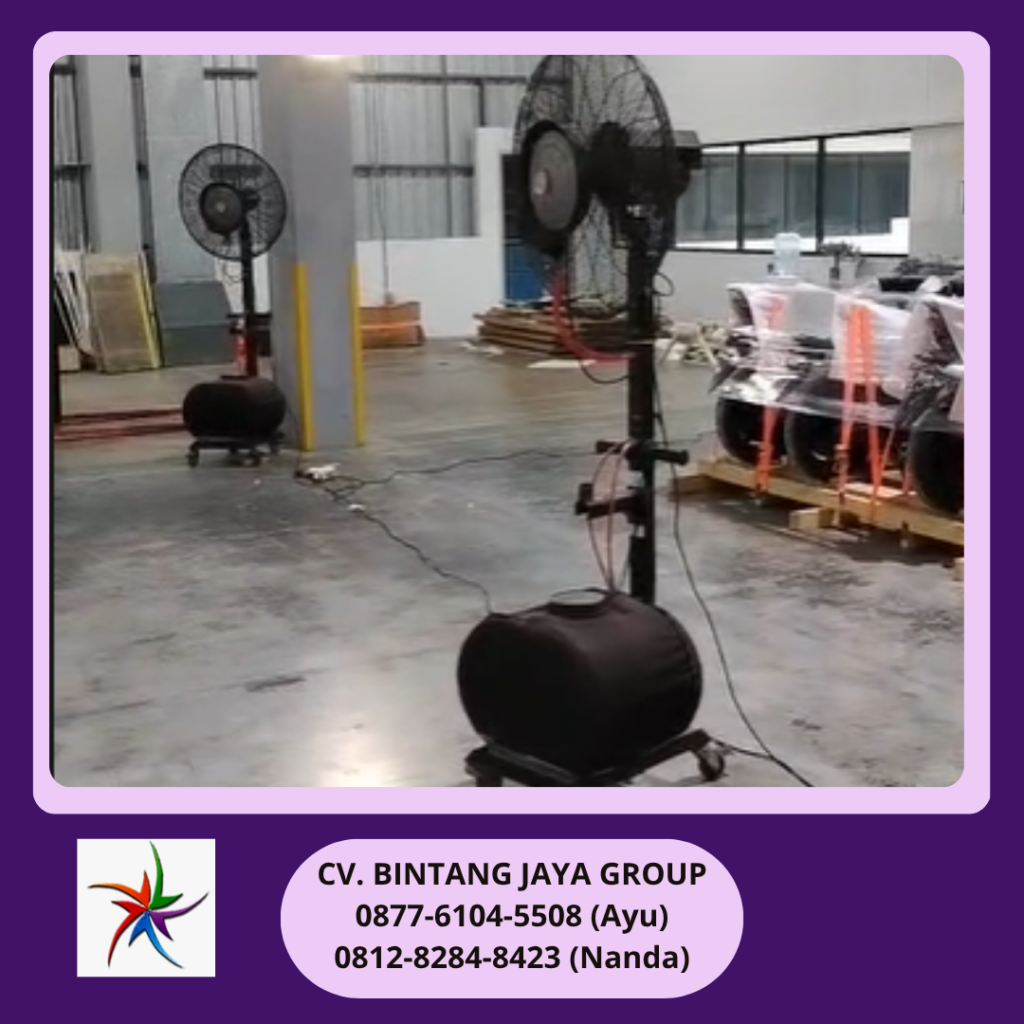 Rental Kipas Misty Fan,Kursi,Meja Cikarang