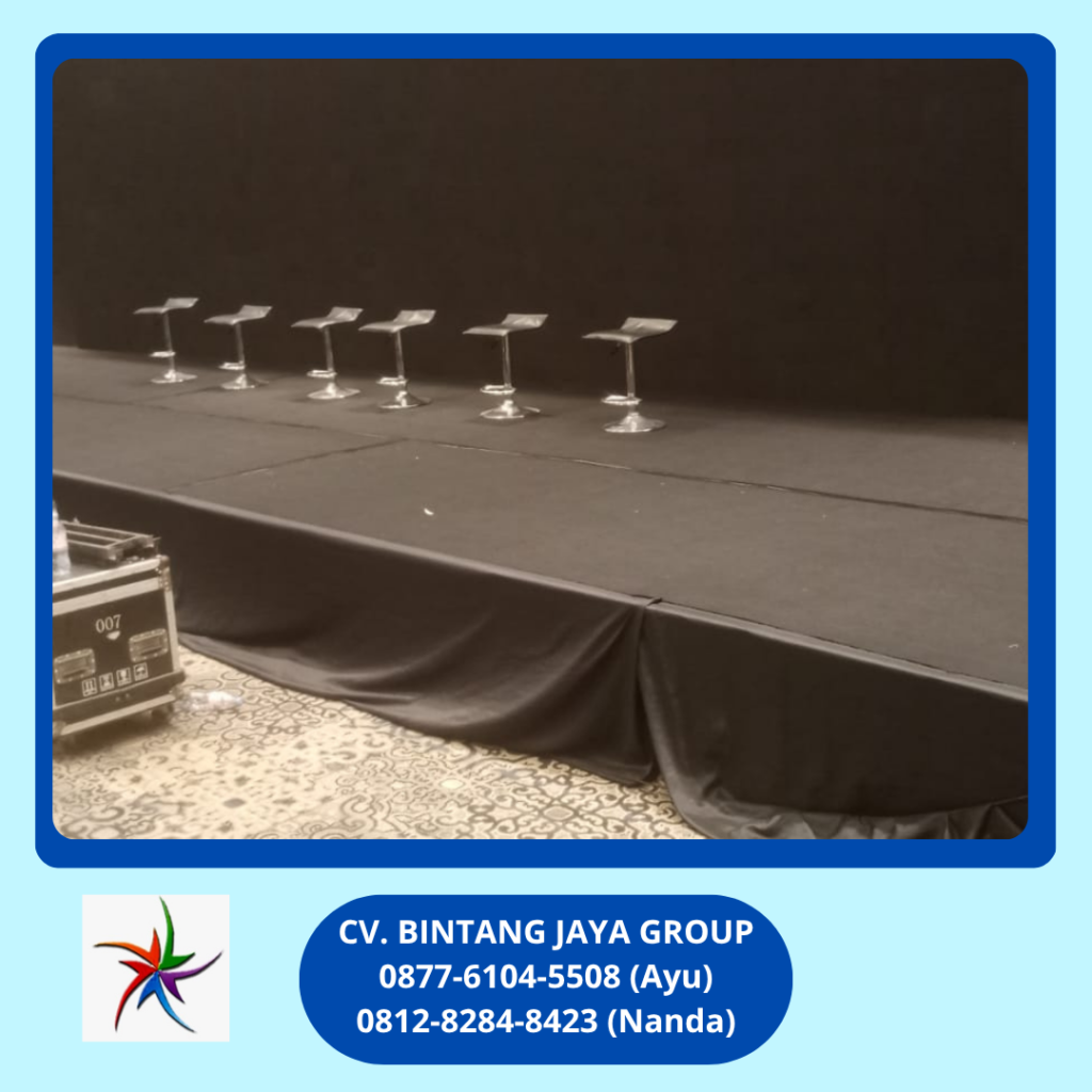 Sewa Barstool,Karpet,Black Curtain Jakarta