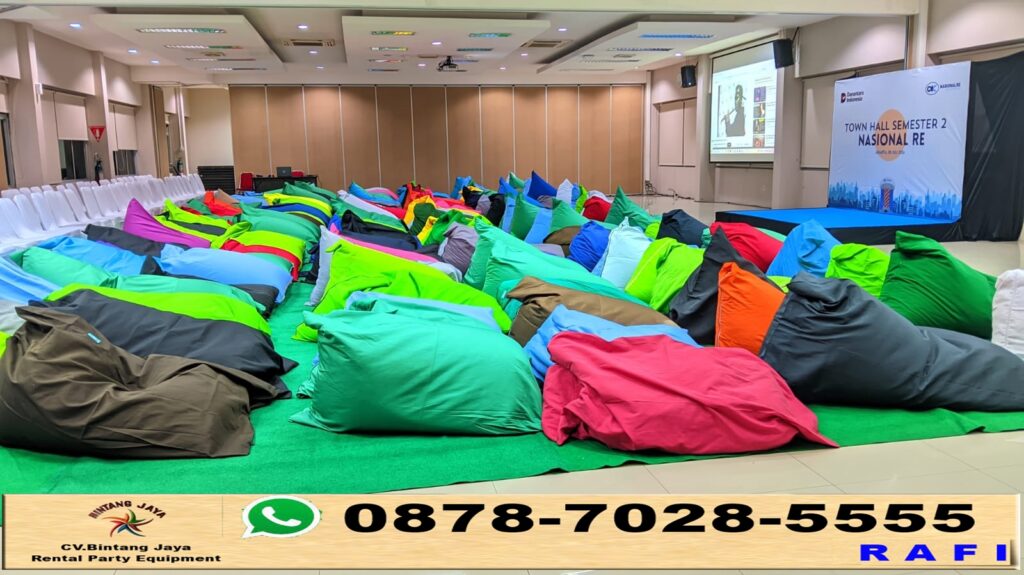 Gudang Sewa Bantal Lesehan Kombinasi Warna Di Cikini