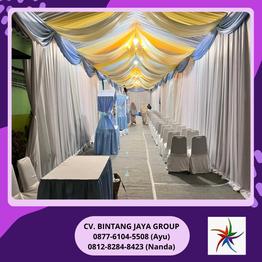 Rental Tenda Dekorasi Serut Modifikasi Area Bekasi