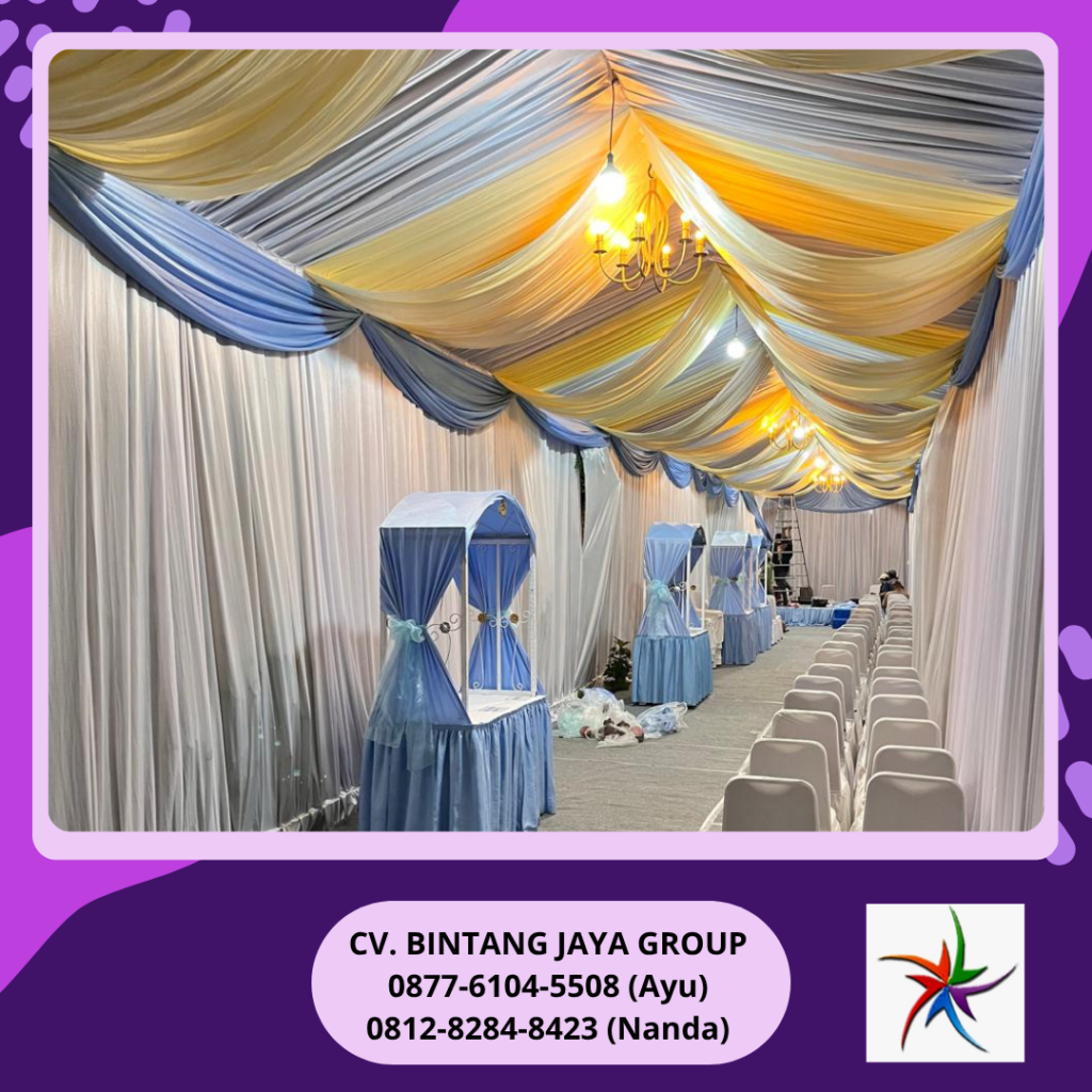 Rental Tenda Dekorasi Serut Modifikasi Area Bekasi