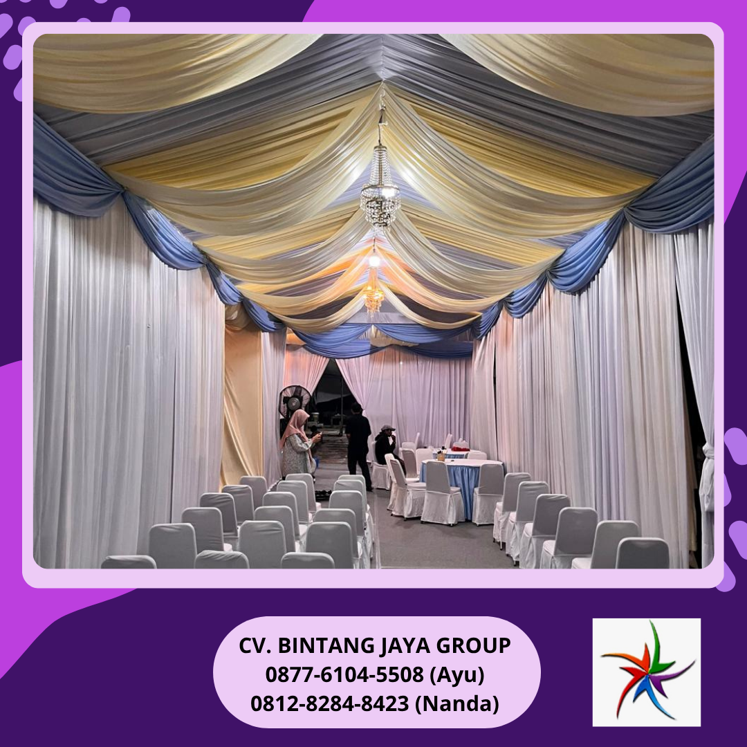 Rental Tenda Dekorasi Serut Modifikasi Area Bekasi