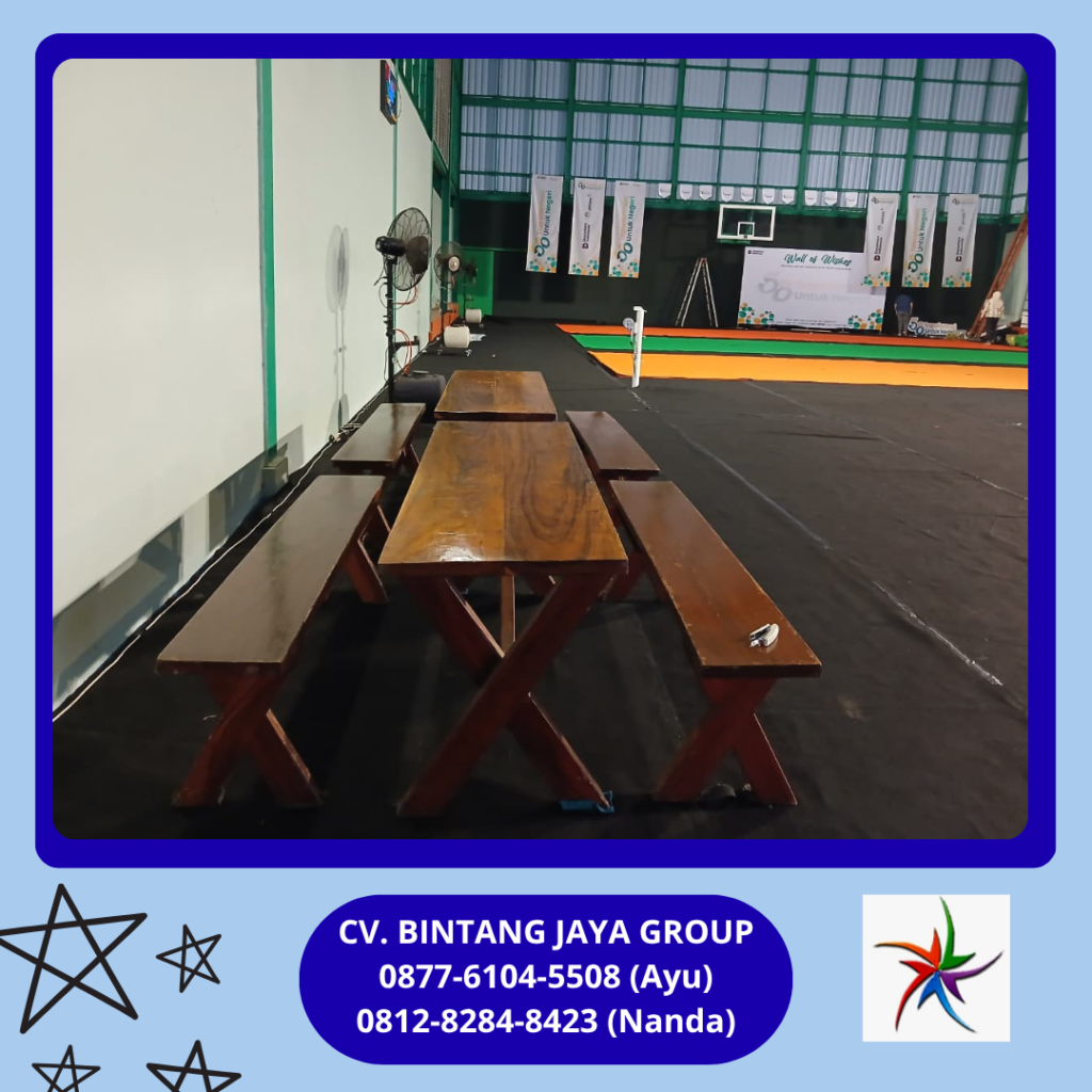 Rental Tirai Hitam,Misty Cool,Panggung,Meja Taman Bandung