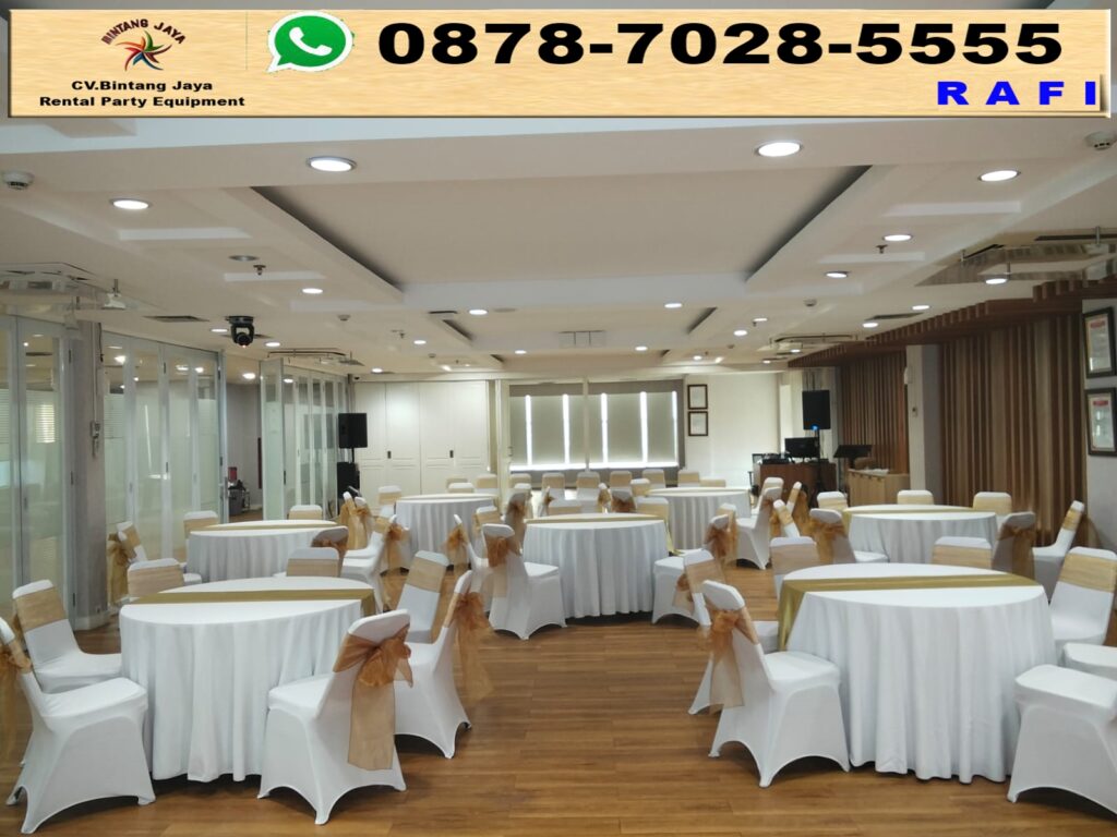 Sewa Kursi Event Lengkap Meja Bundar Jakarta