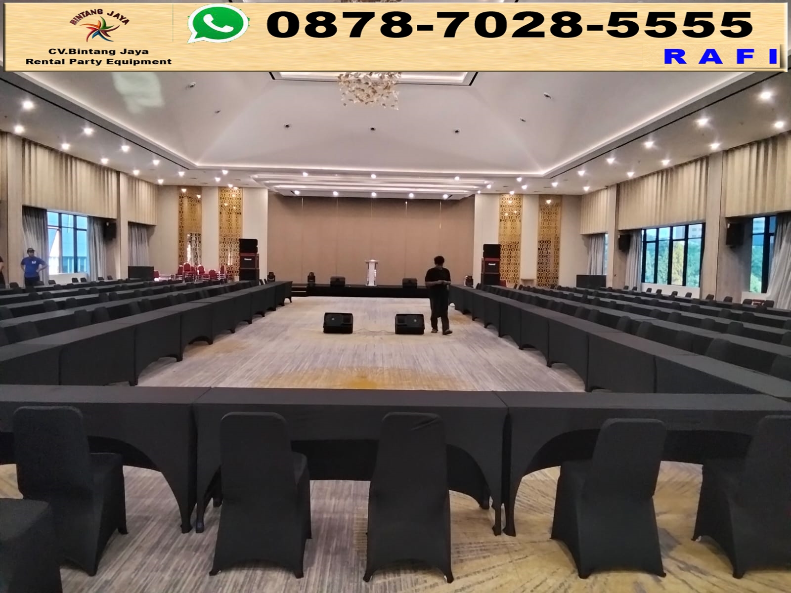 Sewa Meja IBM Event Angkasa Pura Jakarta