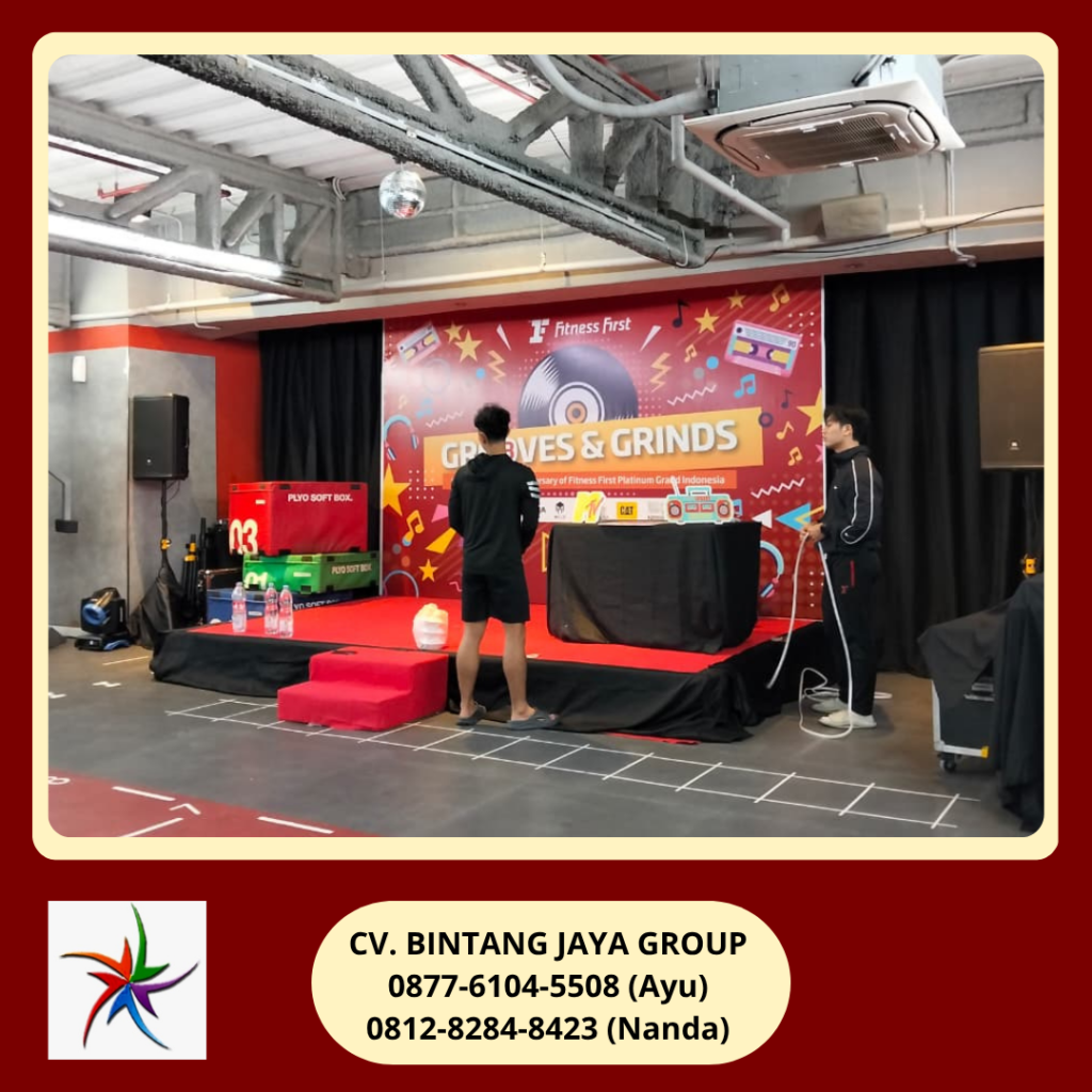 Sewa Panggung, Backdrop Event Menara BCA Jakarta