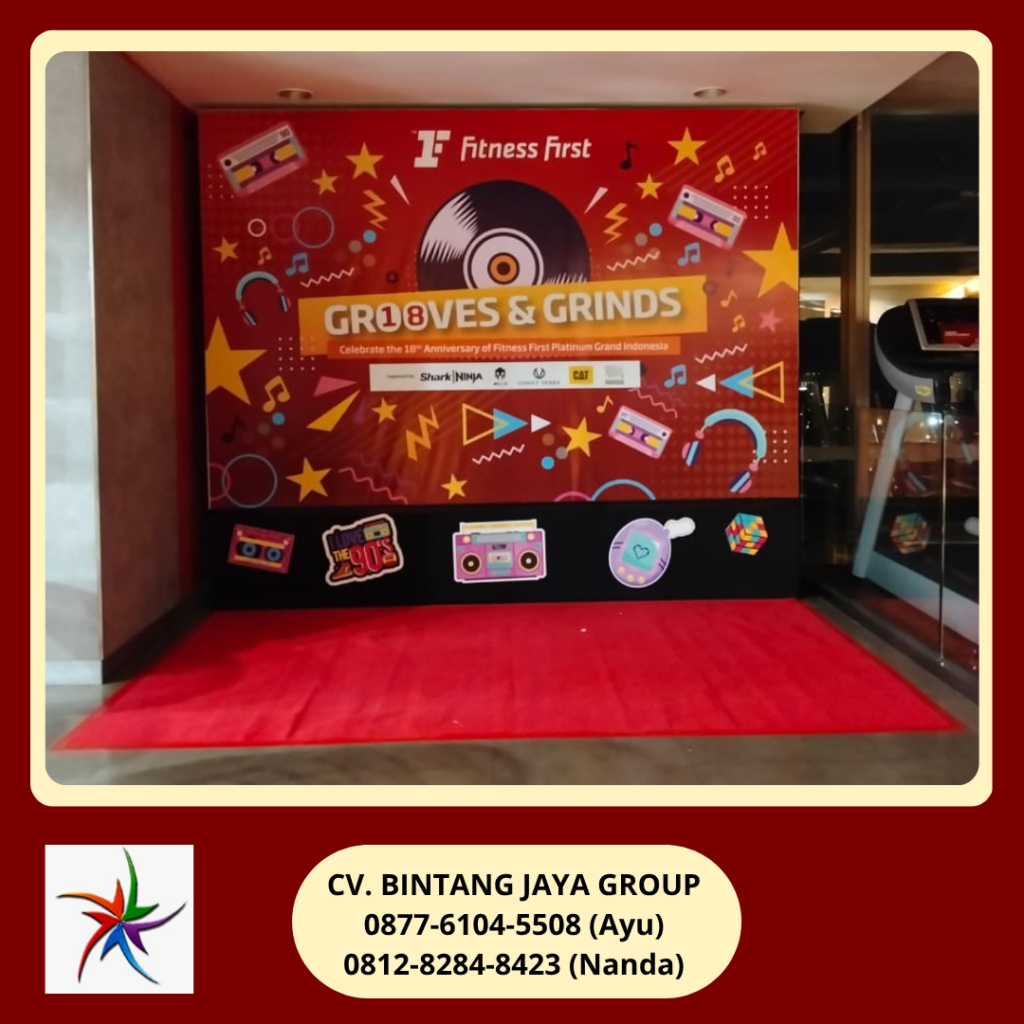 Sewa Panggung, Backdrop Event Menara BCA Jakarta