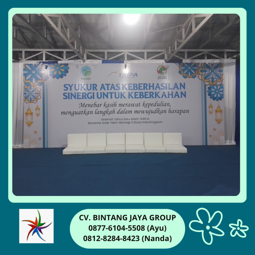 Sewa Tenda,Backdrop,Flooring,Kipas Misty Jakarta