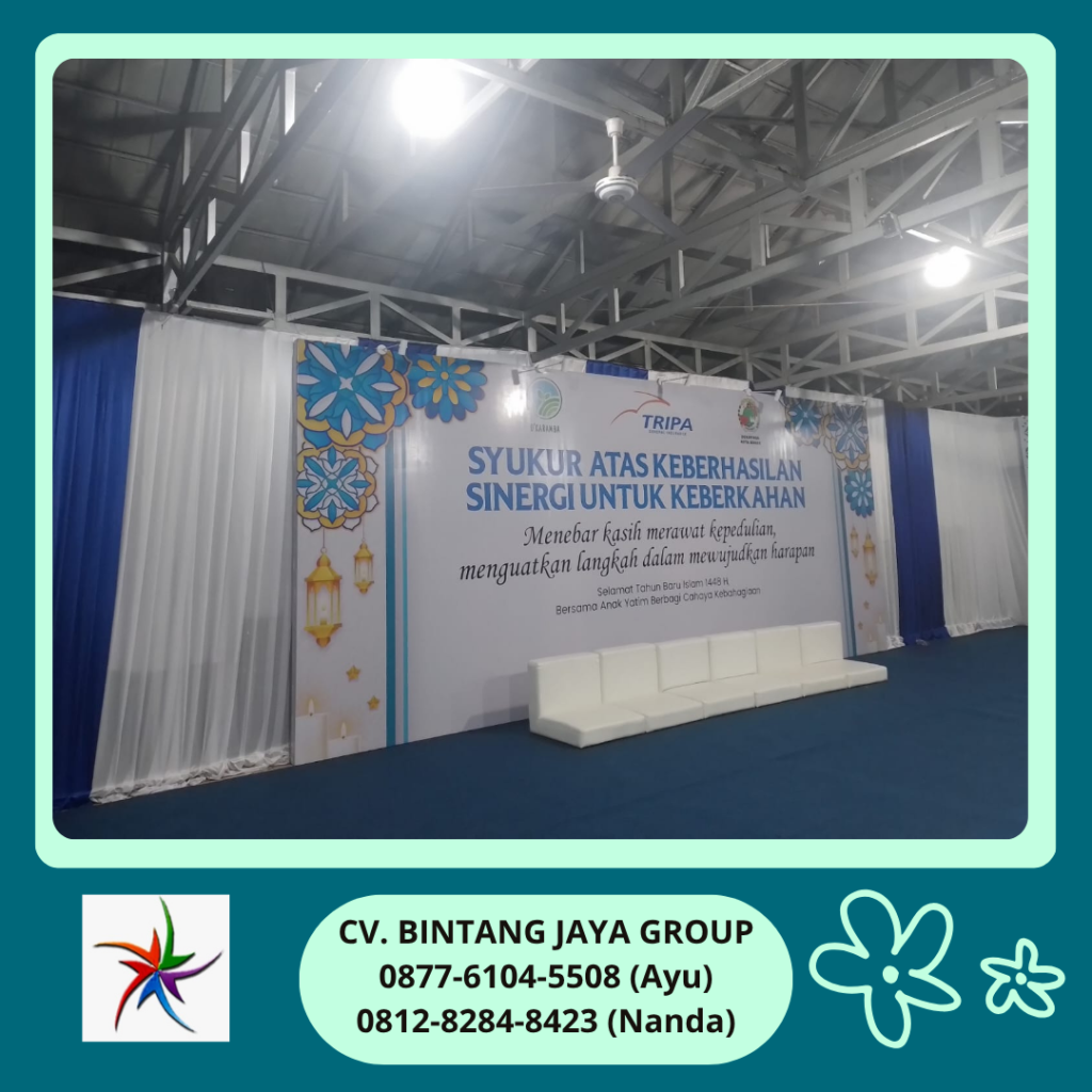 Sewa Tenda,Backdrop,Flooring,Kipas Misty Jakarta