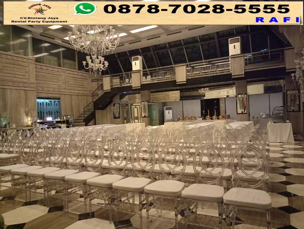 Jasa Sewa Kursi Olivia Acrylic Dan Meja Kotak Di Bogor