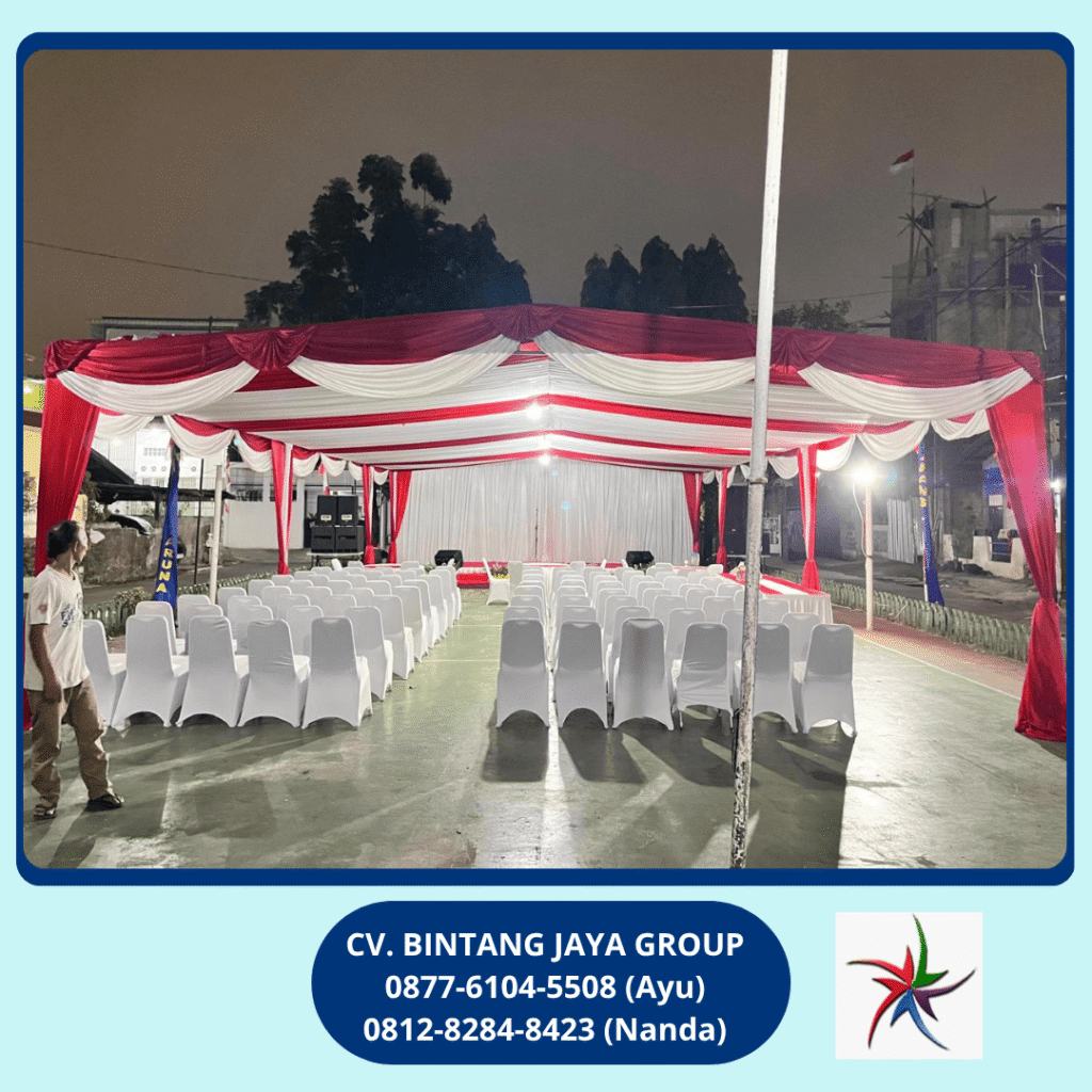 Rental Tenda Hanggar Serut, Kursi Futura Tegal Alur Jakarta Barat