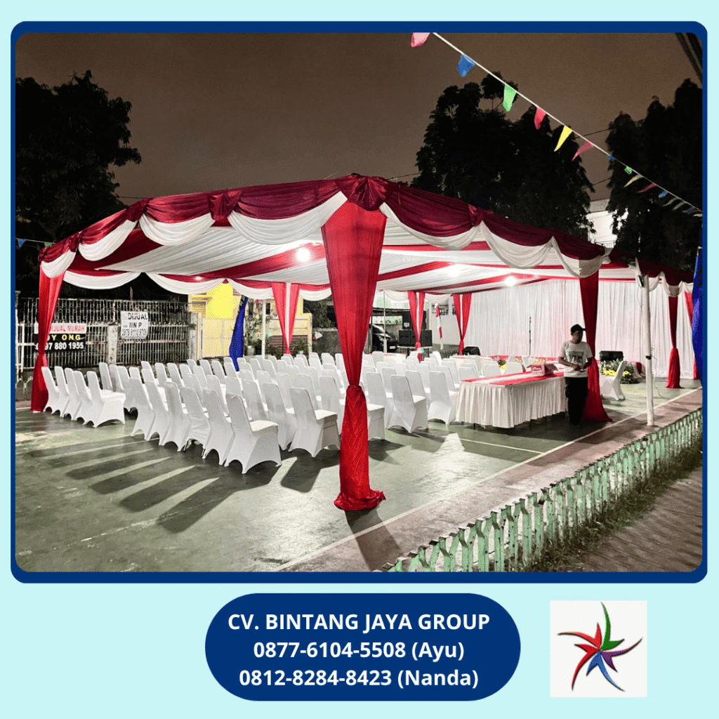 Rental Tenda Hanggar Serut, Kursi Futura Tegal Alur Jakarta Barat