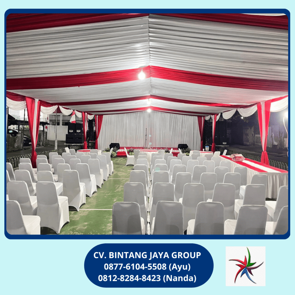 Rental Tenda Hanggar Serut, Kursi Futura Tegal Alur Jakarta Barat
