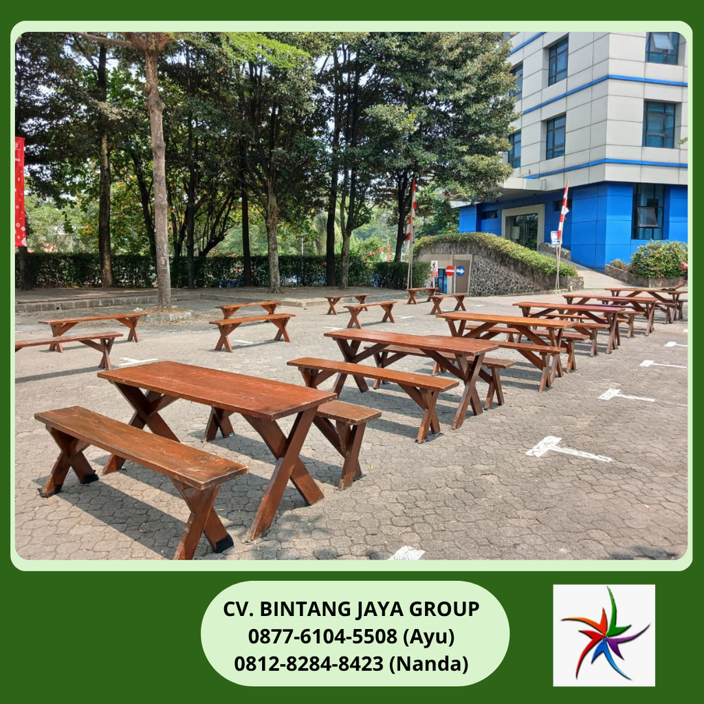 Rental Tenda Kerucut,Kursi Meja Taman Jakarta 0877-6104-5508