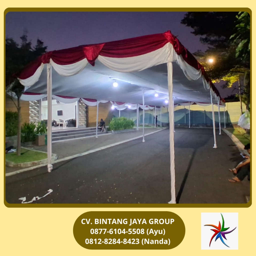 Rental Tenda Plafon Untuk Panggung HUT RI 81 Cikarang