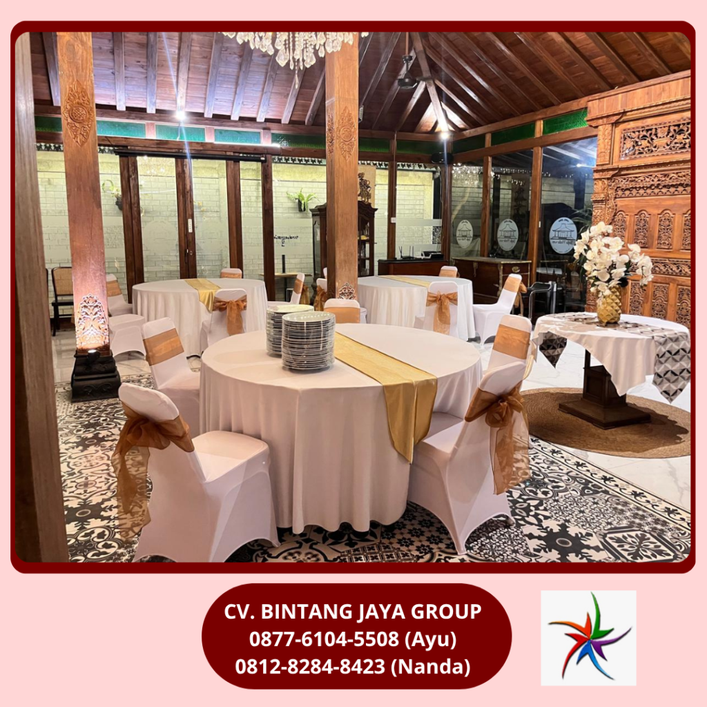 Rental Tenda Serut, Misty Cool,Backdrop,Meja Bulat,Kursi Jakarta