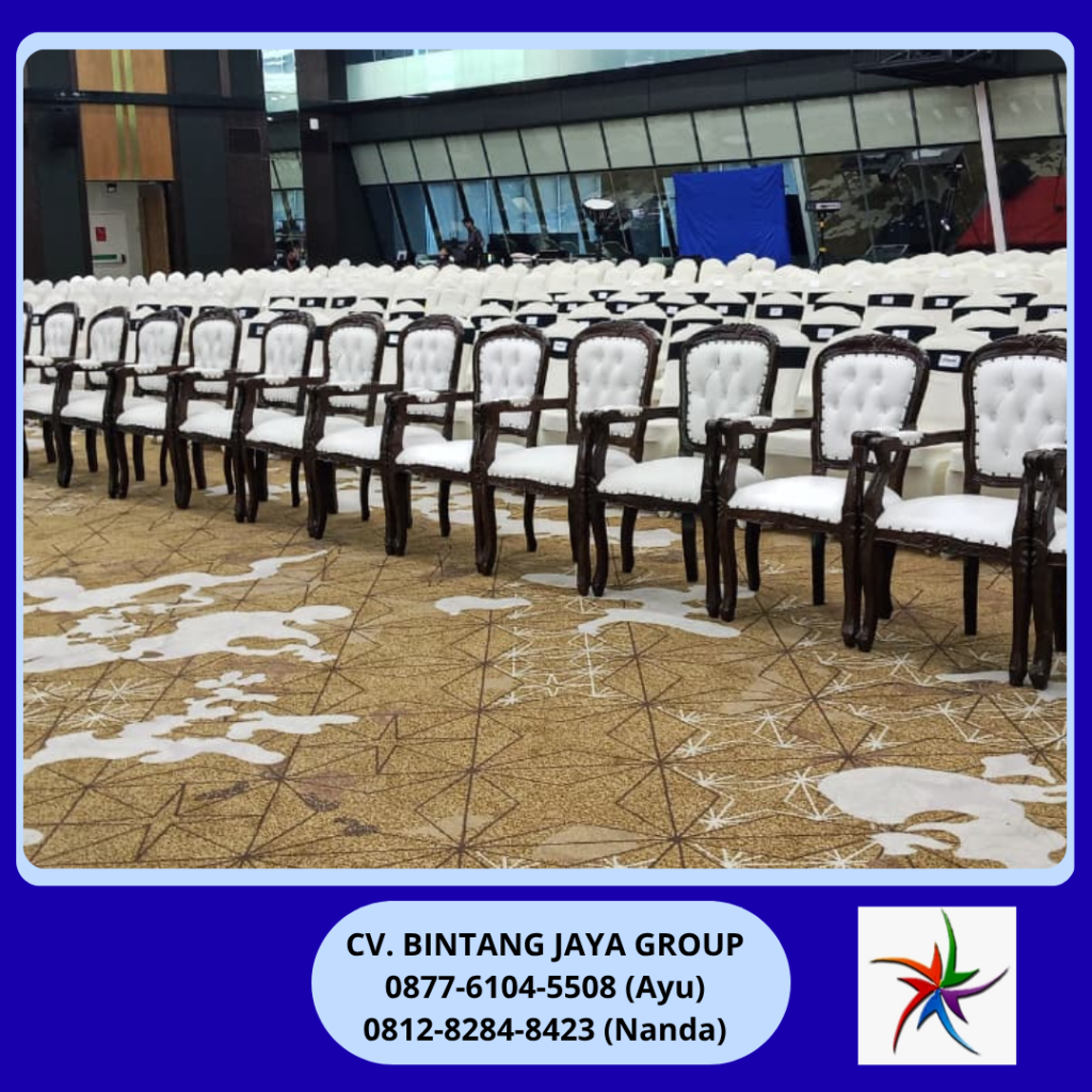 Sewa Arm Chairs Atau Kursi VIP Kayu Jakarta