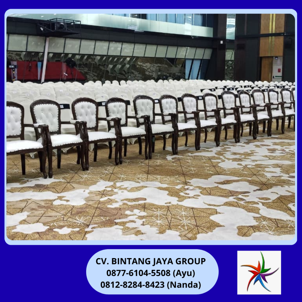 Sewa Arm Chairs Atau Kursi VIP Kayu Jakarta