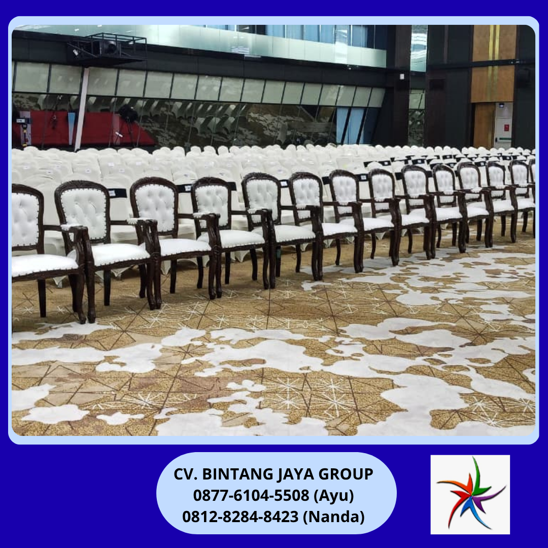 Sewa Arm Chairs Atau Kursi VIP Kayu Jakarta