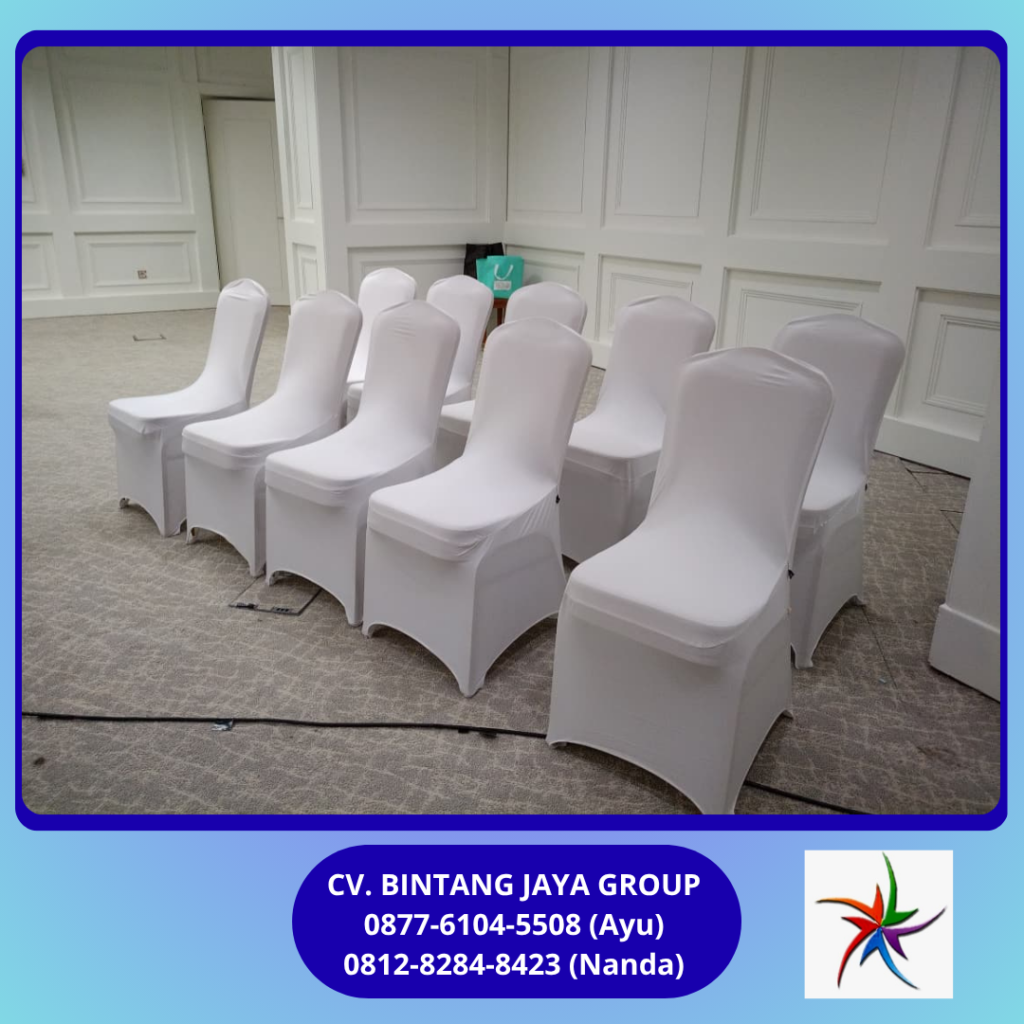 Sewa Kursi Futura,Meja Ibm Cover Putih Event Wisma Danantara