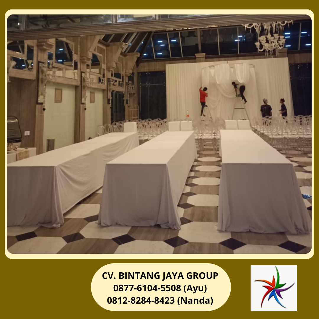 Sewa Kursi Olivia Acrylic Dan Meja Kotak Bogor