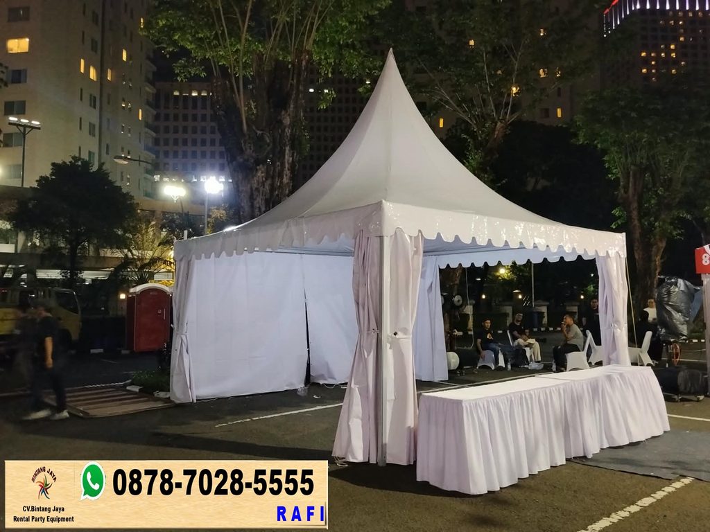 Vendor Sewa Tenda Kerucut Event Jababeka Cikarang Utara 0878-7028-5555