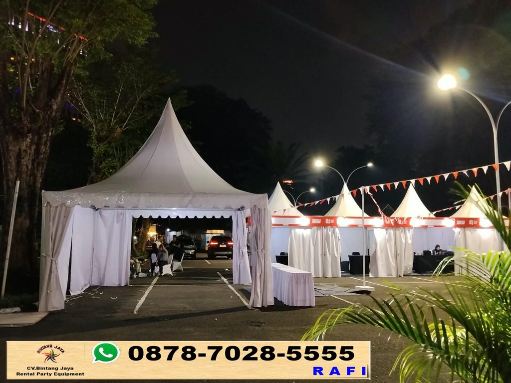 Vendor Sewa Tenda Kerucut Event Jababeka Cikarang Utara 0878-7028-5555