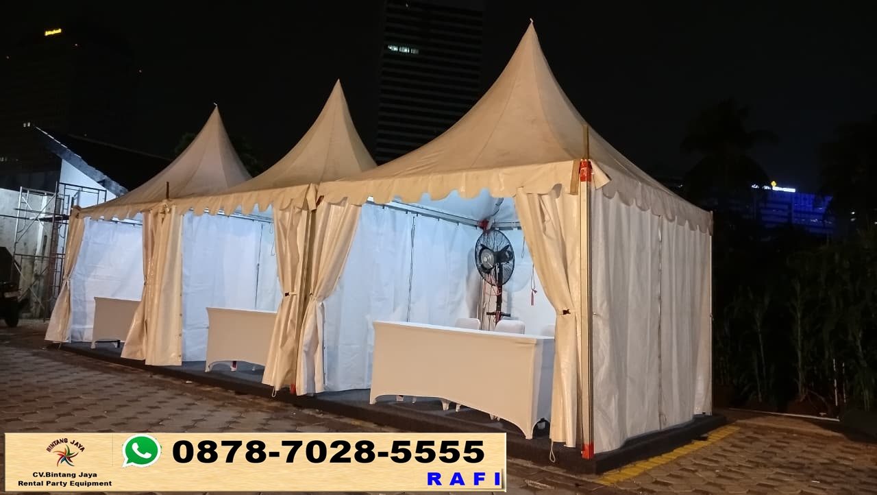 Vendor Sewa Tenda Kerucut Event Jababeka Cikarang Utara 0878-7028-5555