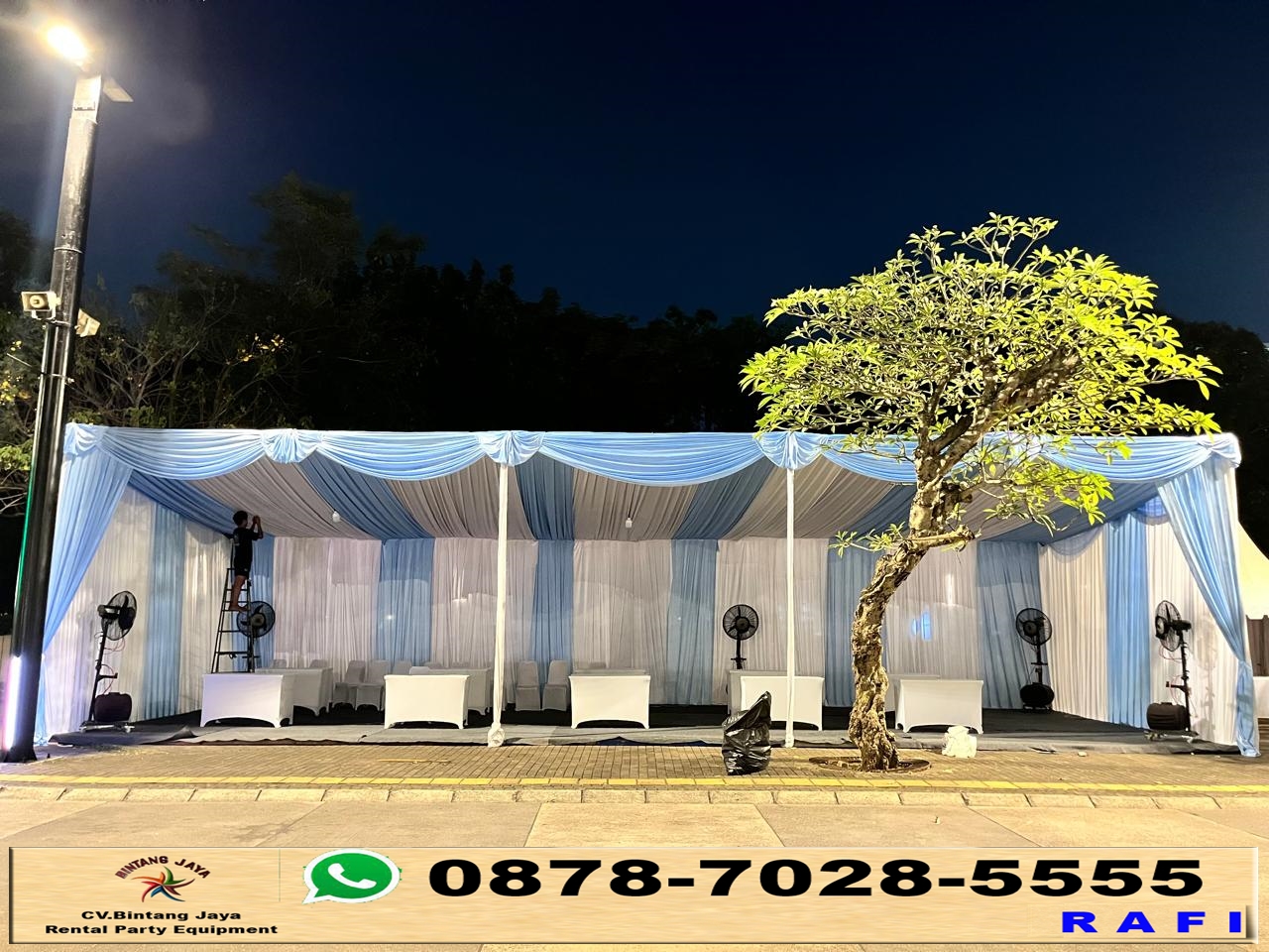 Vendor Sewa Tenda Serut Plaza Timur GBK 0878-7028-5555