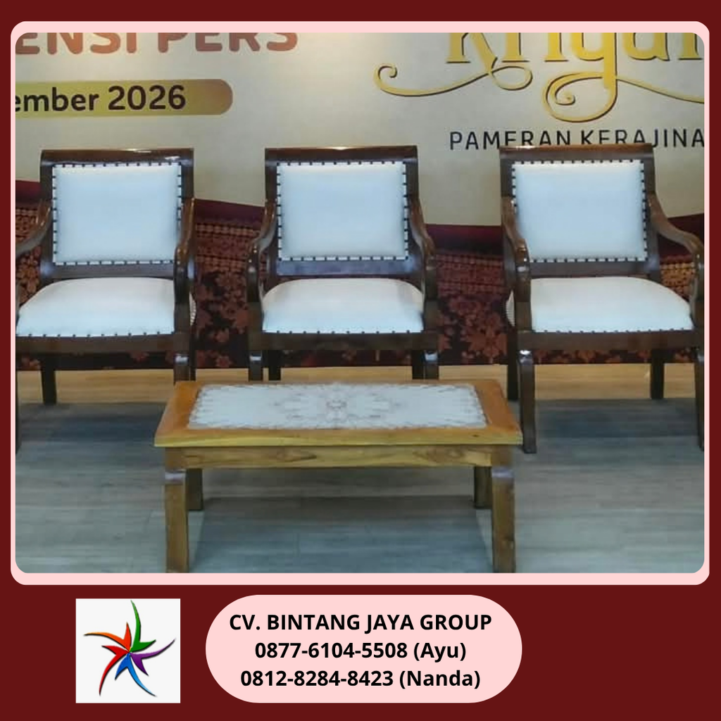 Rental Kursi Tiffany Putih Dan Kursi Vip Tangerang 0819-4713-6526