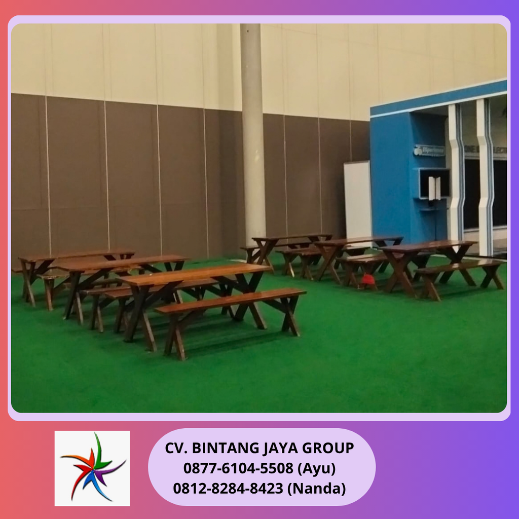 Sewa Karpet,Meja,Bangku Taman Jakarta 0877-6104-5508