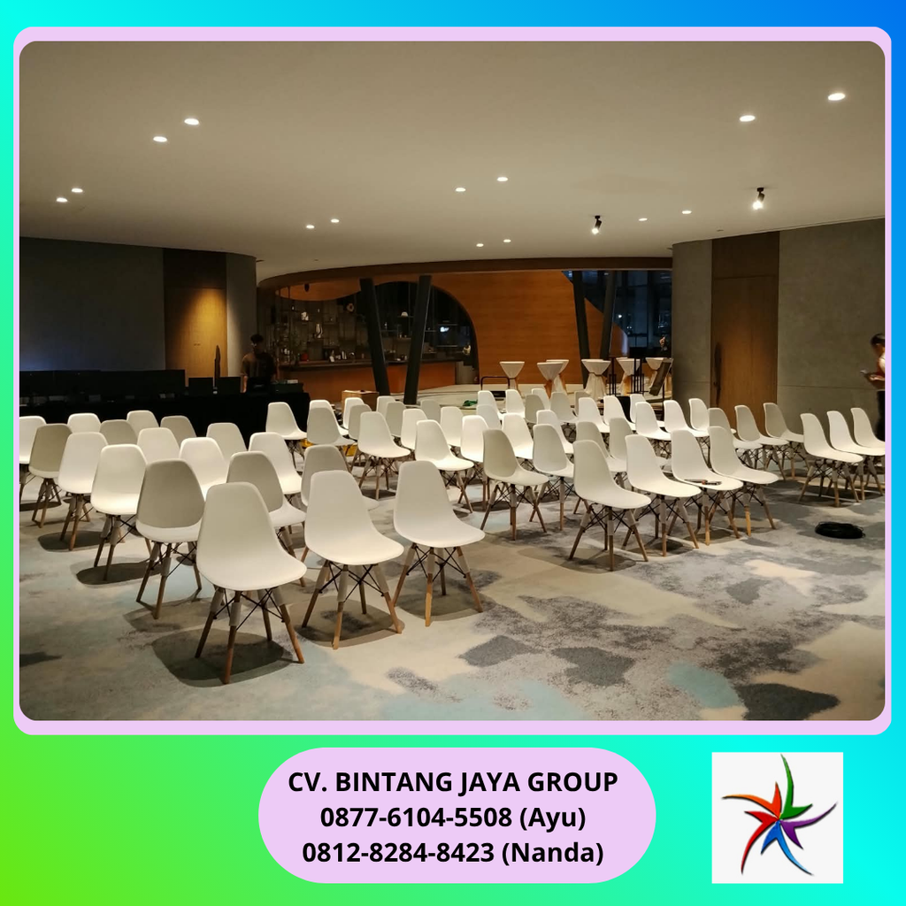 Sewa Kursi Scramble,Meja Bar,Podium Acrylic Jakarta 0877-6104-5508