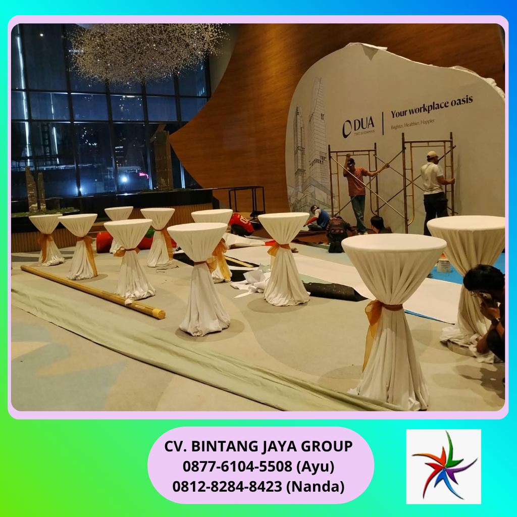 Sewa Kursi Scramble,Meja Bar,Podium Acrylic Jakarta 0877-6104-5508