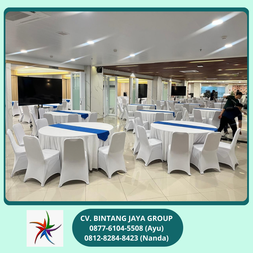 Sewa Meja Bulat Jakarta 0878-8012-5555