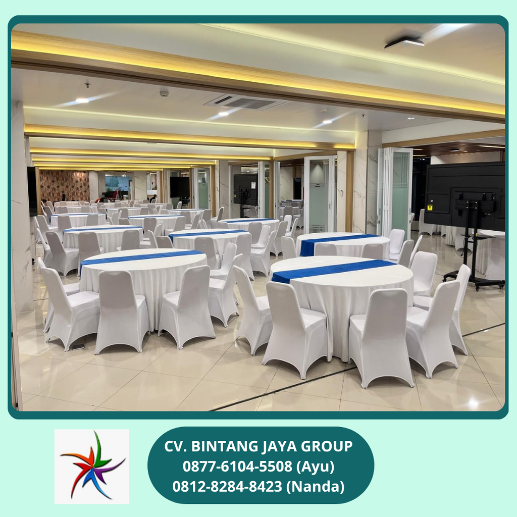 Sewa Meja Bulat Jakarta 0878-8012-5555