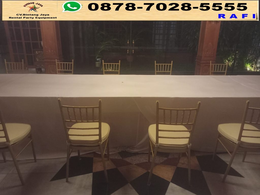 Sewa Meja IBM Event Wisma Ainun Habibi Jakarta 0878-7028-5555