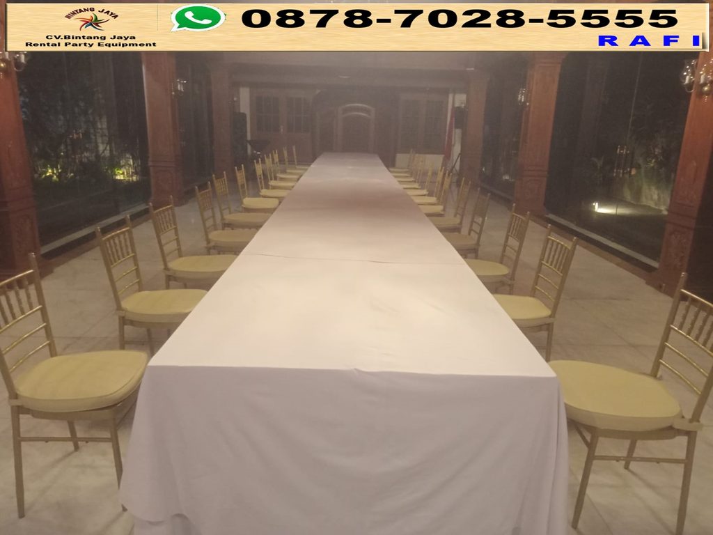 Sewa Meja IBM Event Wisma Ainun Habibi Jakarta 0878-7028-5555