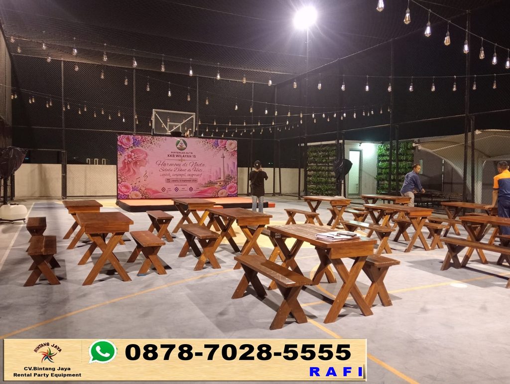 Sewa Meja Taman Dan Bangku Taman Jakarta 0878-7028-5555
