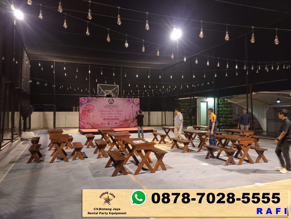 Sewa Meja Taman Dan Bangku Taman Jakarta 0878-7028-5555