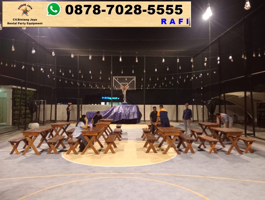 Sewa Meja Taman Dan Bangku Taman Jakarta 0878-7028-5555