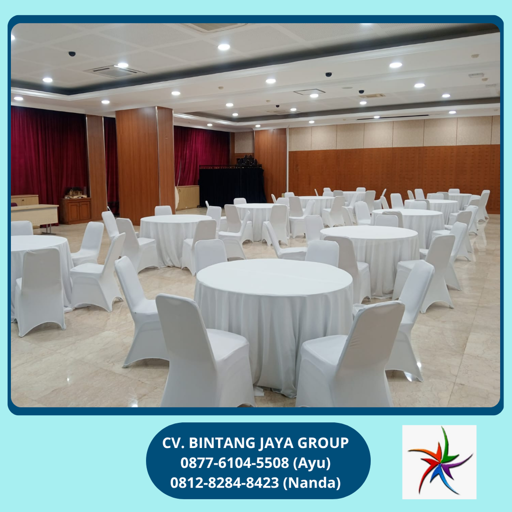 Sewa Meja kursi Full Cover Jakarta 0878-8012-5555